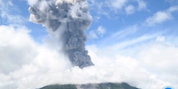Gunung Ibu.(Foto: PVMBG/ESDM)
