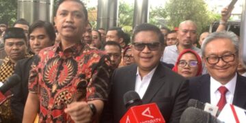 Sekjen PDIP, Hasto Kristiyanto penuhi panggilan KPK.(Foto:Istimewa).