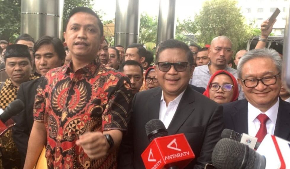 Sekjen PDIP, Hasto Kristiyanto penuhi panggilan KPK.(Foto:Istimewa).