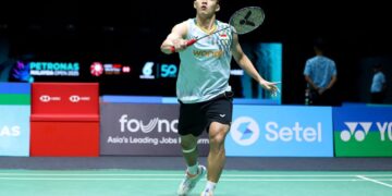 Jonatan Christie tersingkir