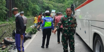 Kecelakaan di Leles Garut Sabtu 25 Januari 2025