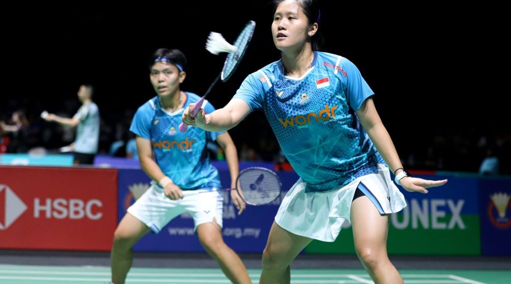 Lanny-Fadia melangkah ke Perempat final Malaysia Open 2025 setelah melalui pertandingan ketat dengan pasangan China Taipei.