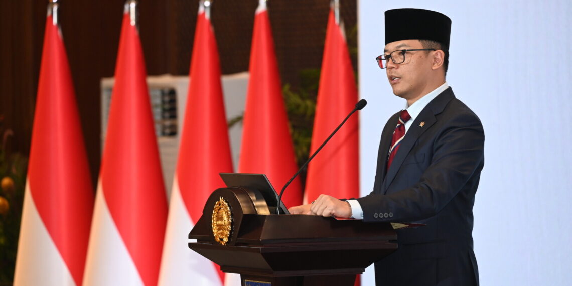 Menteri Luar Negeri Sugiono tegaskan Indonesia tidak akan tinggalkan Palestina.(Foto/ Credit: Abi/Infomed Kemlu)