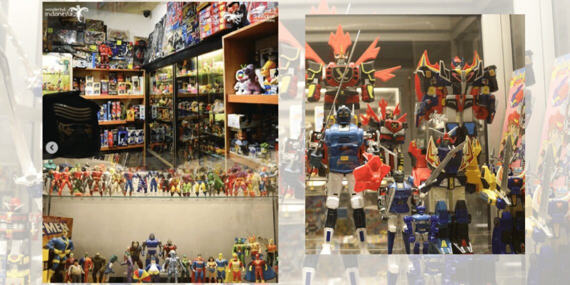 Museum Mainan 198x adalah destinasi wsisata bagi Anda yang ingin bernostalgia dengan mainan klasik dari dekade 1980-an.