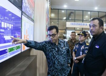 Trafik data Libur Nataru 2025 naik 23%, ungkap Kementerian Komunikasi dan Digital.