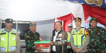 Penjabat (Pj) Bupati Garut, Barnas Adjidin, bersama jajaran Forum Koordinasi Pimpinan Daerah (Forkopimda) Kabupaten Garut melakukan monitoring ke beberapa wilayah