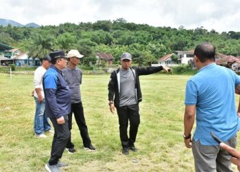 Pj Bupati Sumedang Yudia Ramli Cek Lokasi Peringatan Hari Desa Nasional