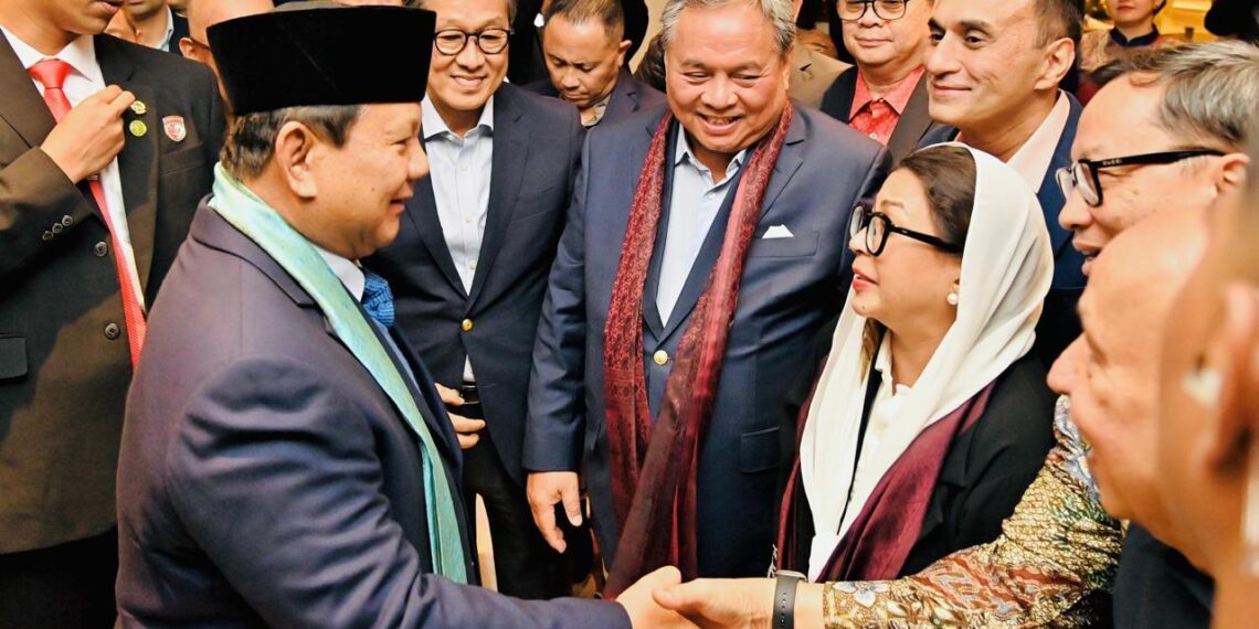 Presiden Prabowo tiba di India.