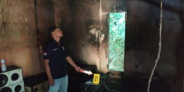 Polisi berhasil mengungkapnya, kejadian kebakaran tersebut adalah ulah suami yang sengaja membakar rumah istri sirinya, gegara sakit hati diminta bayar uang sewa.