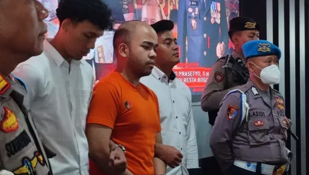 Abraham Michael (26), tersangka pembunuh satpam di Bogor.(Foto:Istimewa)