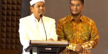 Dedi Mulyadi-Erwan Setiawan, Gubernur dan Wakil Gubernur Jawa Barat terpilih. (Foto:Istimewa).