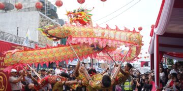 barongsai di cap go meh Garut