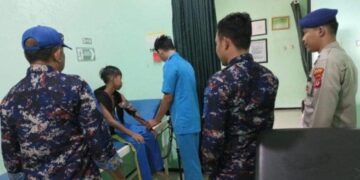 Mulky (13), bocah tenggelam di Pasir Karangpapak, Garut, berhasil diselamatkan.(Foto:Istimewa).
