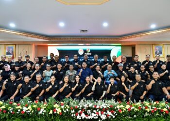Menteri Pemuda dan Olahraga Republik Indonesia (Menpora RI) Dito Ariotedjo menghadiri pelantikan pengurus Komite Olahraga Masyarakat Indonesia (KORMI) Nasional di Wisma Kemenpora, Jakarta, Jumat (31/1). (andre/kemenpora.go.id)
