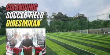 Pj Bupati Sumedang Resmikan Cikandung Soccer Field
