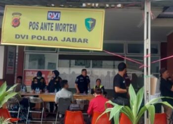 Pos Ante Mortem DVI Polda Jabar di RSUD Ciawi, Bogor.(Foto:Istimewa).