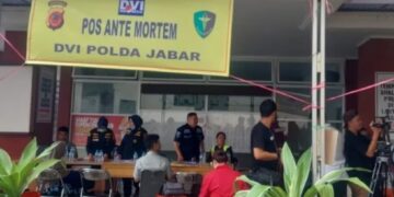 Pos Ante Mortem DVI Polda Jabar di RSUD Ciawi, Bogor.(Foto:Istimewa).