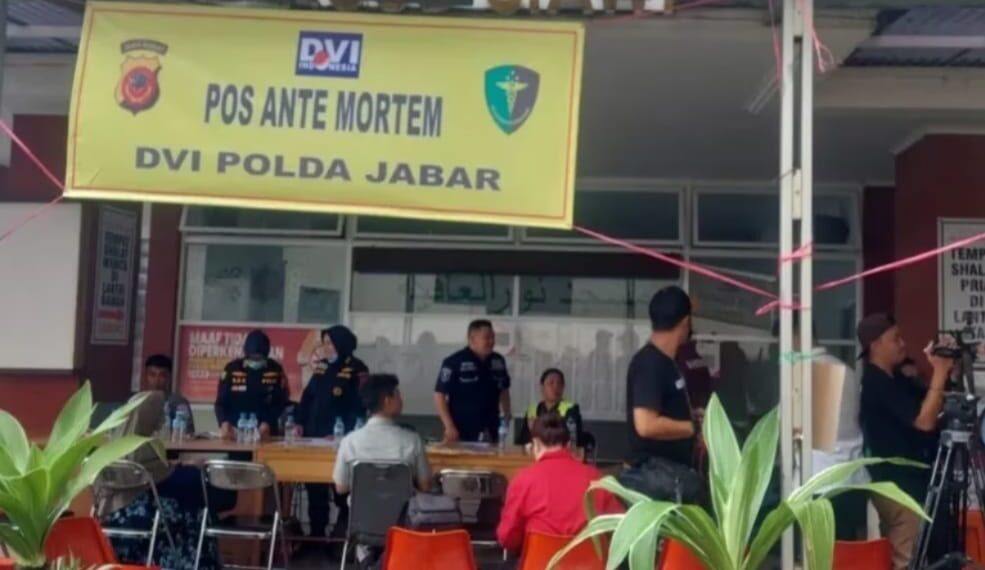 Pos Ante Mortem DVI Polda Jabar di RSUD Ciawi, Bogor.(Foto:Istimewa).