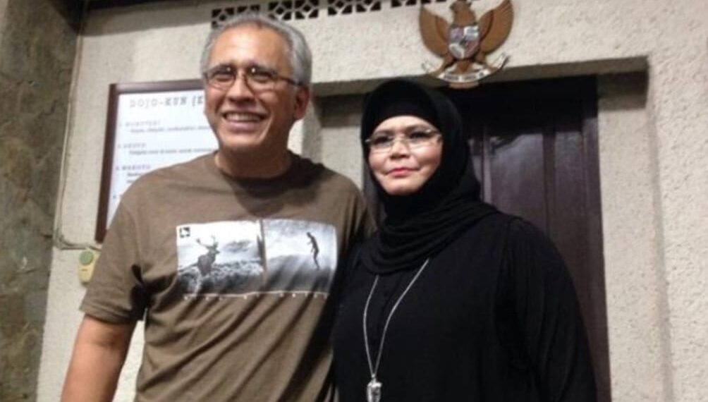 Iwan Fals dan istri, Rosana Listanto.(Foto:Istimewa).