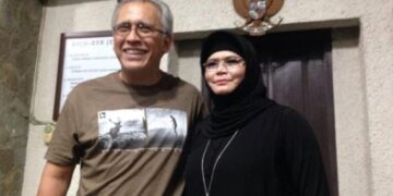 Iwan Fals dan istri, Rosana Listanto.(Foto:Istimewa).