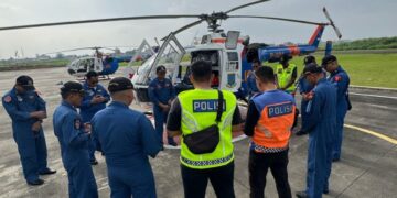 Dua ambulans udara disiagakan Polri saat arus mudik-balik Lebaran 2025.(Foto:Istimewa).