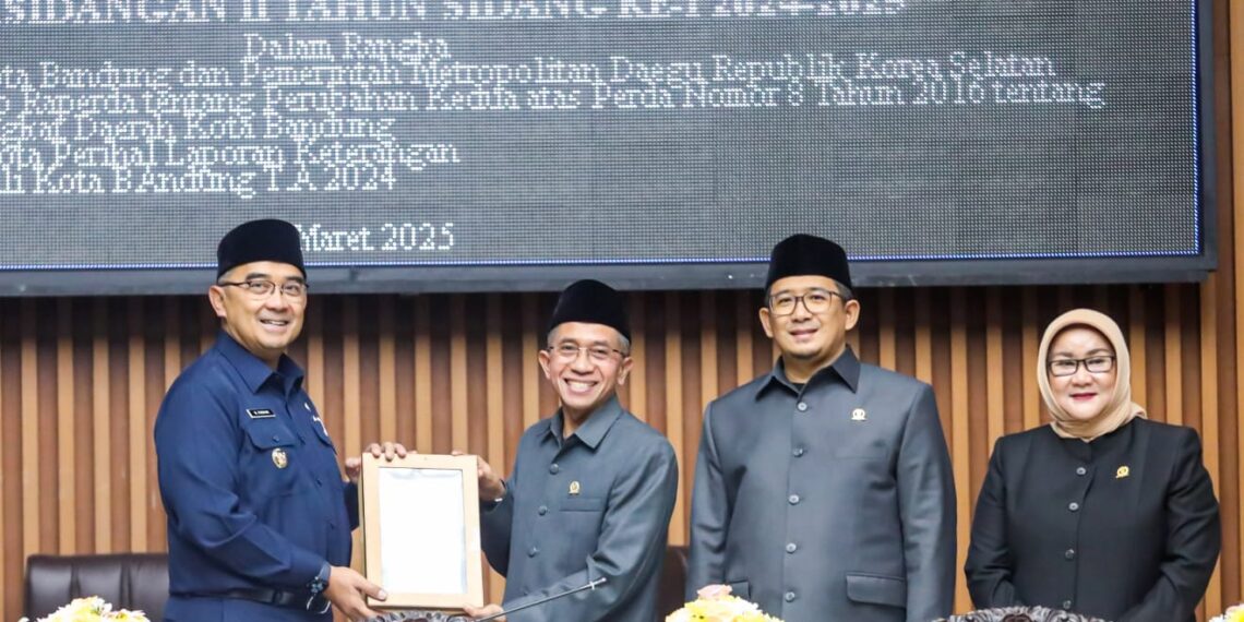 Dewan Perwakilan Rakyat Daerah (DPRD) Kota Bandung secara resmi menyetujui kerja sama antara Pemerintah Kota Bandung dan Pemerintah Kota Daegu, Korea Selatan.
