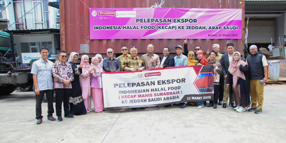 Ekspor Kecap Manis Surabraja ke Arab Saudi untuk pertama kali dilepas oleh Sekretaris Direktorat Jenderal Pengembangan Ekspor Nasional Arief Wibisono. Pelepasan ekspor perdana produk Kecap Manis Surabraja produksi PT Siraj Badawi Cukup Rupiah asal Bekasi, Jawa Barat, ke Arab Saudi pada Rabu (11 Maret).