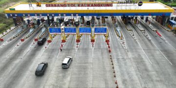 Potongan tarif tol. Gerbang Tol Kalikangkung