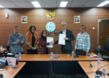 Dewan Pers bersama International Media Support (IMS) menandatangani nota kesepahaman (MoU) dengan judul “Meningkatkan Keamanan dan Standar Profesional Wartawan di Indonesia” pada Kamis (6/3/2025) di Gedung Dewan Pers, Lantai 7, Jakarta.