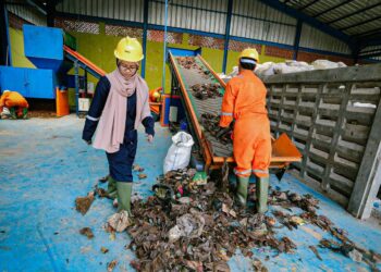 Pemilahan dan pengolahan sampah untuk mewujudkan kawasan bebas sampah