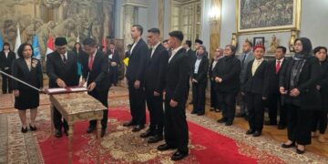 Joey Mathijs Pelupessy, Dean Ruben James, dan Emil Audero Mulyadi kini resmi menjadi Warga Negara Indonesia (WNI).