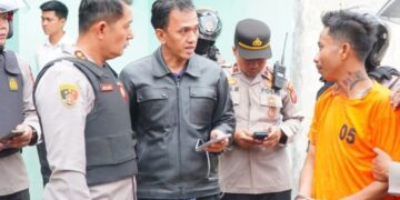 Salah satu anggota geng motor 'Brigez', tersangka pengeroyokan menewaskan juru parkir di Cimaung, Kabupaten Bandung.(Foto:Istimewa).