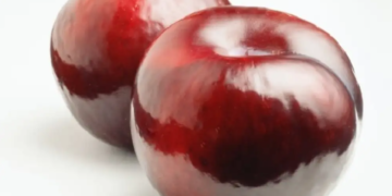Apel. Coating glossy berbasis turunan sawit yang dapat memperpanjang kesegaran buah dan aman untuk dikonsumsi.