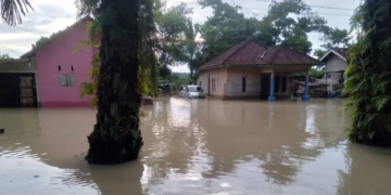 Banjir di Tulang Bawang Lampung