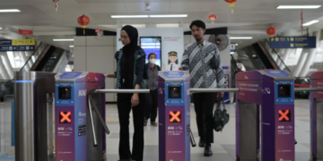 LRT Jabodebek,QRIS Tap