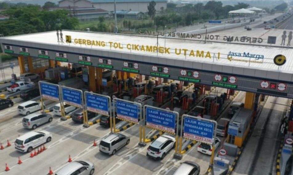 Gerbang Tol (GT) Cikampek Utama.(Foto:Istimewa).