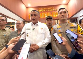 Bupati Bogor Rudy Susmanto dan Kapolres Bogor AKBP Rio Wahyu Anggoro.(Foto: Humas Pemkab Bogor)