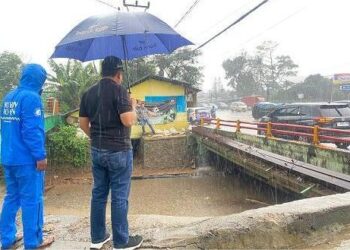 Bupati Sumedang Dony Ahmad Munir cek Sungai Cimande