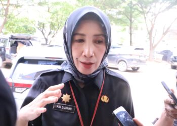 Kepala Bapenda Kabupaten Bekasi, Ani Gustini. Foto : Andre M Jafar/Newsroom