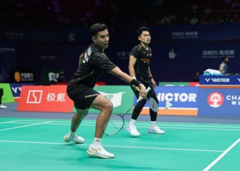 Leo Rolly Carnando dan Bagas Maulana Badminton Asia Championships (BAC) 2025