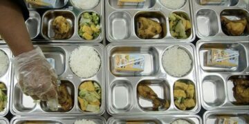 Salah satu menu program Makan Bergizi Gratis (MBG).(Foto:Istimewa).