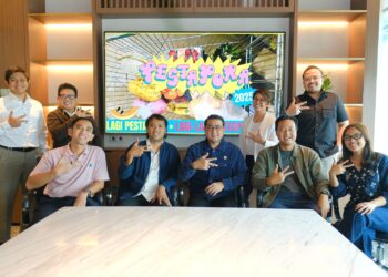 Menteri Ekraf Teuku Riefky Harsya menyatakan dukungannya terhadap penyelenggaraan festival musik Pestapora