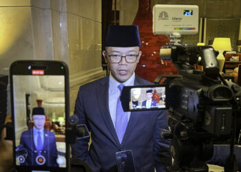 Menteri Luar Negeri Sugiono menyampaikan keterangannya setelah Jamuan Makan Malam Kenegaraan di Kompleks Istana Kepresidenan Turkiye, 10 April 2025 (Foto: BPMI Setpres)