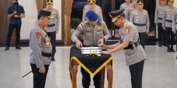 Irjen Pol. Akhmad Wiyagus dilantik Kapolri Jenderal Listyo Sigit Prabowo sebagai Astamaops Kapolri.(Foto:Dok.Polri)