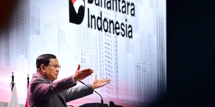 Presiden Prabowo Subianto.(Foto: Setneg)