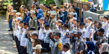 Satgas anti premanisme Kota Bandung.(Foto: Humas Pemkot Bandung)