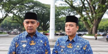 Wali Kota Bandung Muhammad Farhan dan Wakil Wali Kota Bandung Erwin.(Foto: Humas Pemkot Bandung)