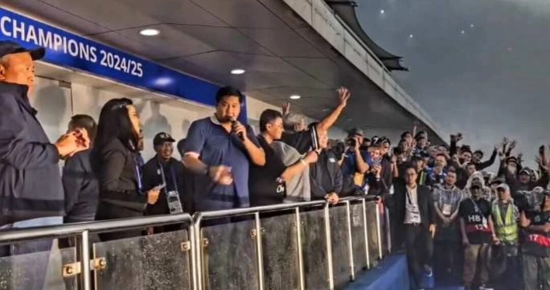 Menteri Perumahan dan Kawasan Permukiman, Maruarar Sirait, di Stadion GBLA, Kota Bandung.(Foto:Istimewa).