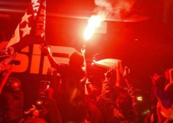 Konvoi bobotoh Persib.(Foto:Istimewa).