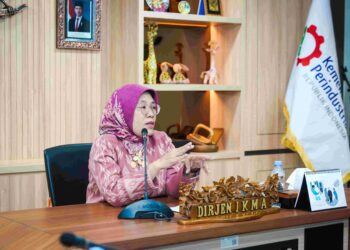 Direktur Jenderal Industri Kecil, Menengah, dan Aneka (IKMA) Kemenperin, Reni Yanita.(Foto: Dok. Humas Kemenperin)